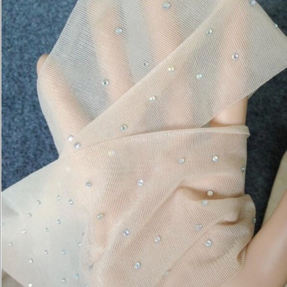 NWT Ladies Sparkle Pantyhose in Nude - Picture 3 of 4